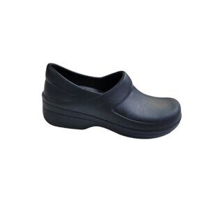 CROCS Neria Pro Work Clog Women's 7 Black Slip Resistant Nursing